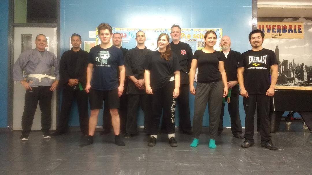 Bujinkan Reading training